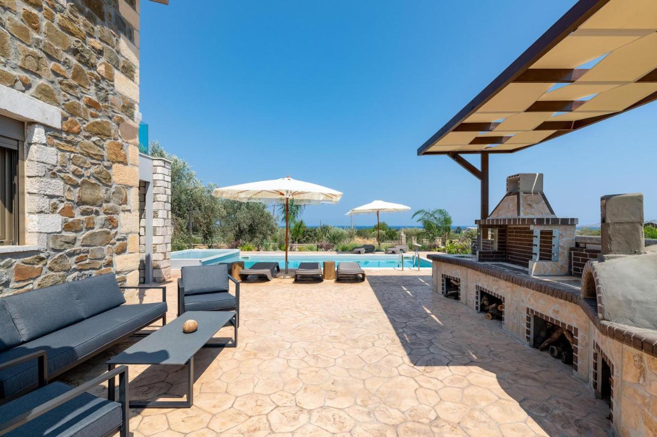Villa Antheia Kalathos Bagian luar foto