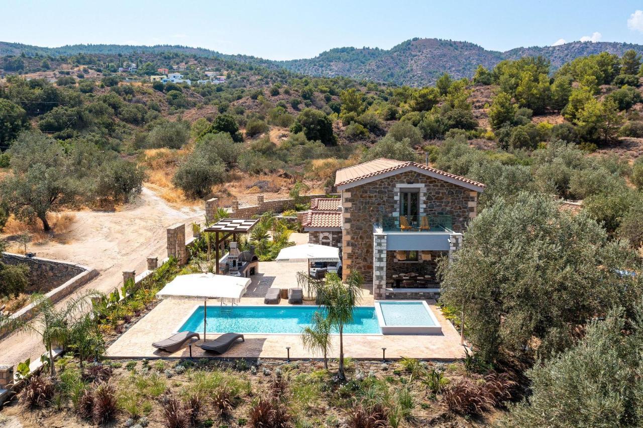 Villa Antheia Kalathos Bagian luar foto