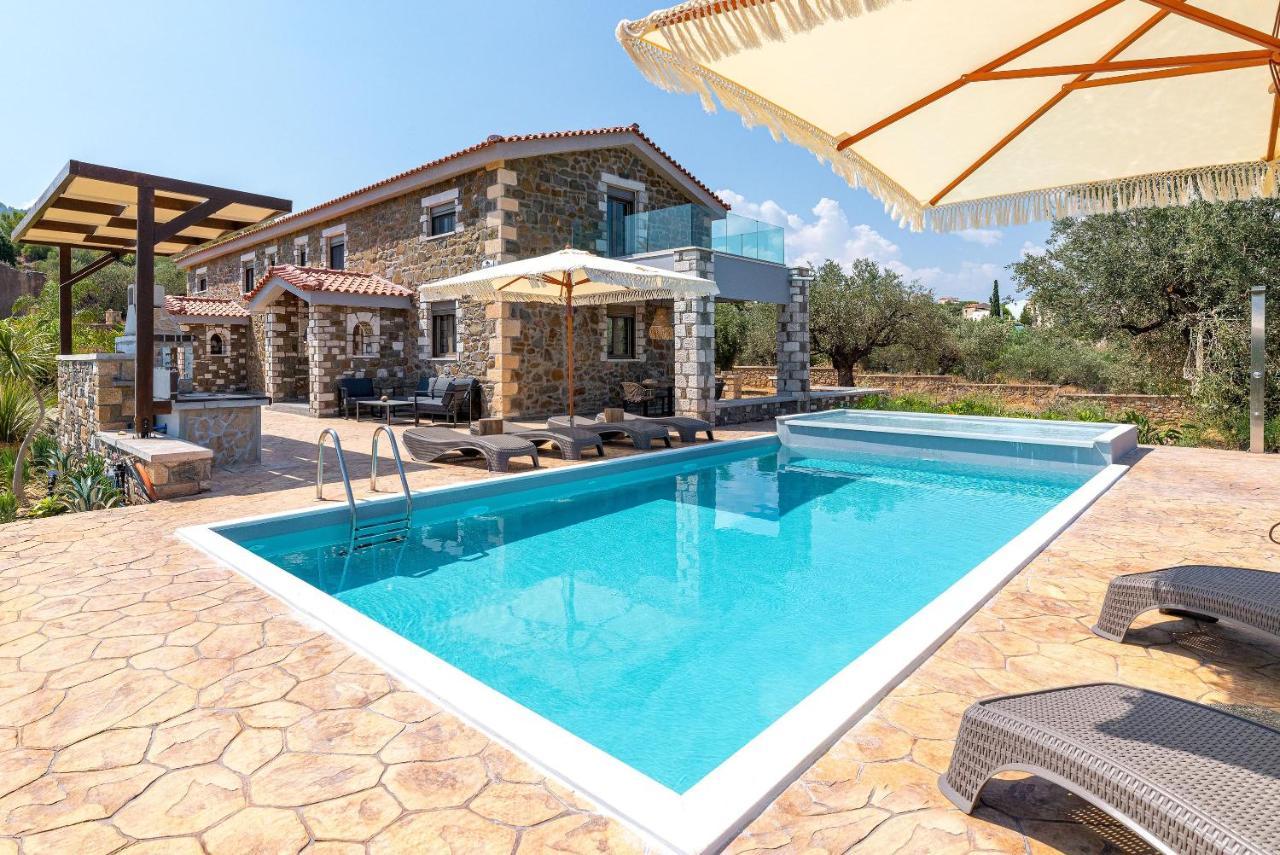 Villa Antheia Kalathos Bagian luar foto